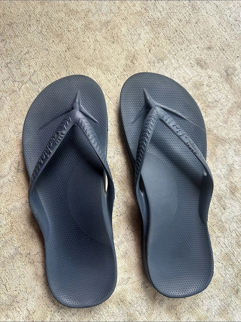 Archies Navy Flip Flops